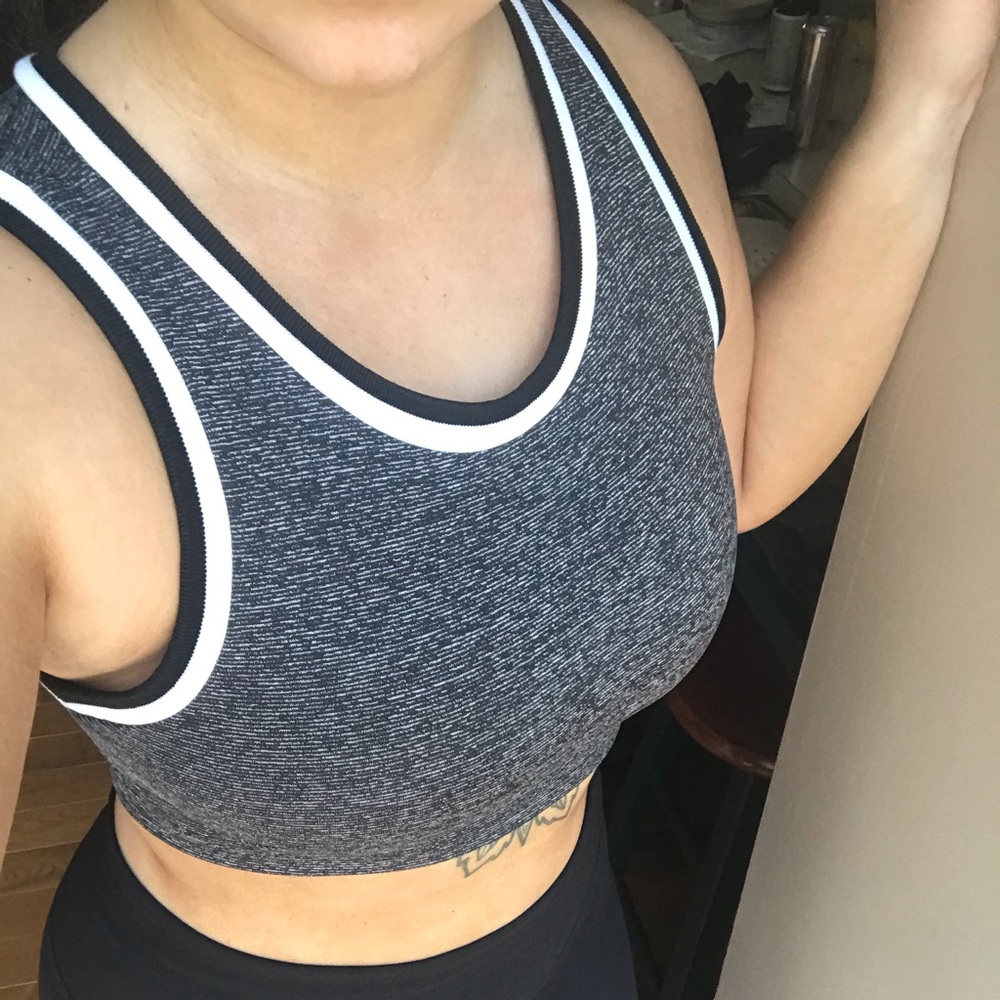 Athleisure crop top